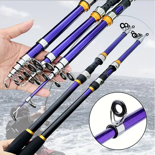 chinese telescopic fishing rods GOZZILLA TELESPIN Rod (10-40g) Automatic Fiberglass Blanks Wholesale Spinning