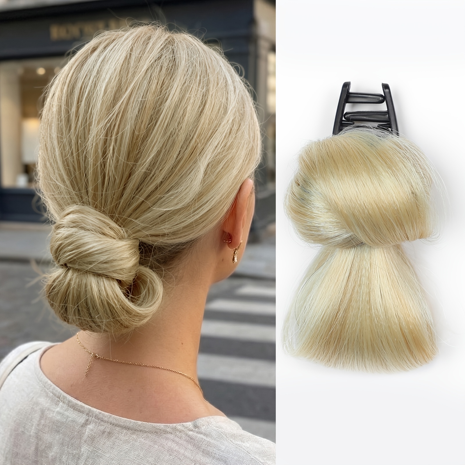 Easy Hair Bun Tool With Clip Suitable For All Kinds Of Women