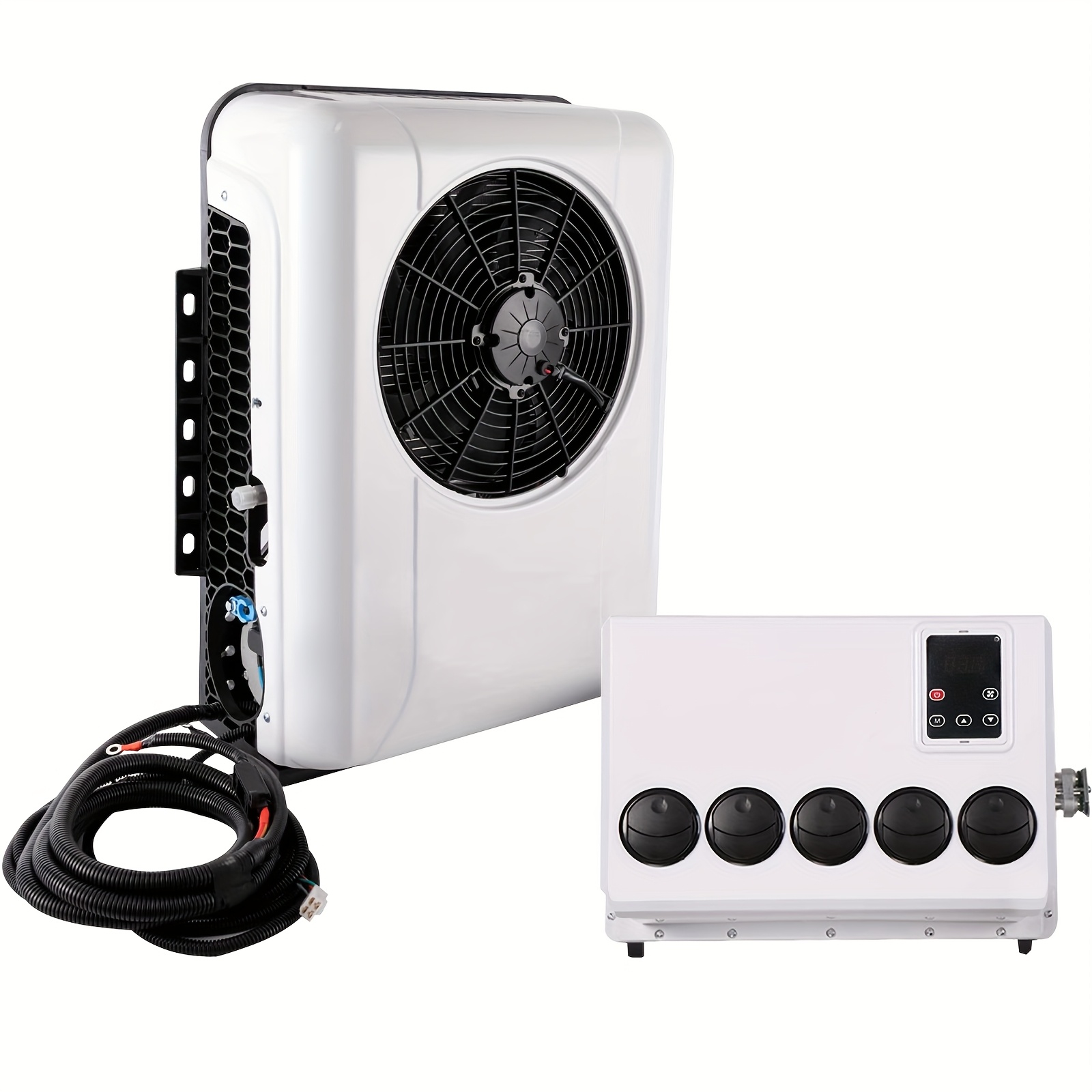 Aire Acondicionado Portátil Para Coche 12V - Refrigeración Por Agua, Ventilador Evaporativo, Para Vehículos, Camping U Oficina