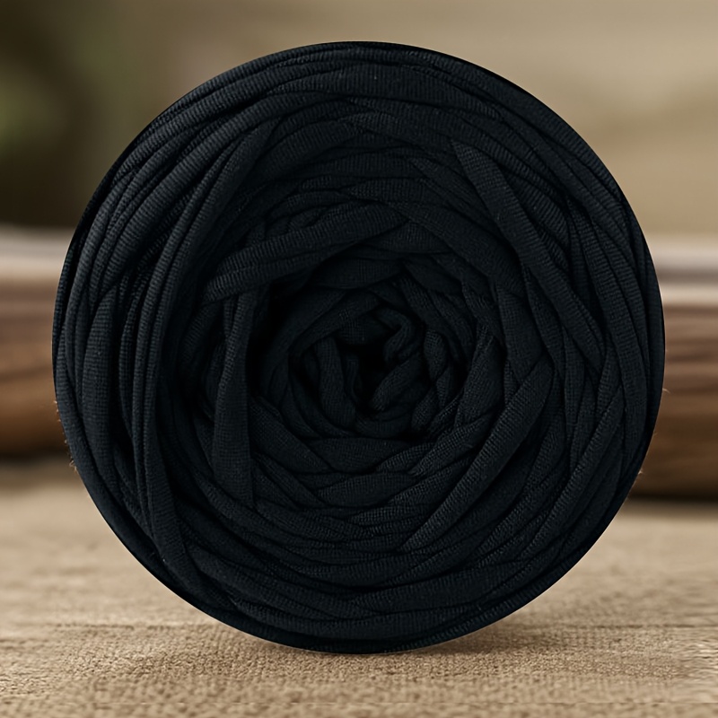 TEMU 1 Roll Of 280g Elastic Fabric Yarn, T-shirt Yarn, Woven Fabric Knitted Yarn For Crochet And Diy Woven Bags, Cushions, Handmade Crochet Projects,