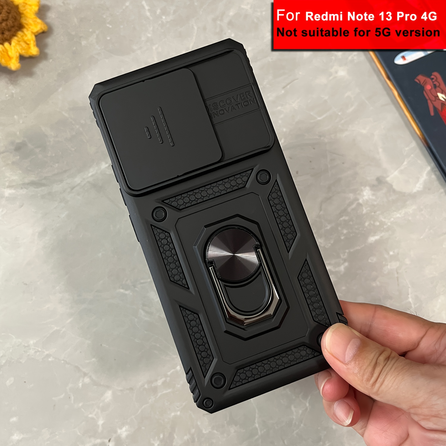 TEMU Phone Case - Phone Case (anti-slip, Anti-drop, Anti-fingerprint) Suitable For Xiaomi Redmi Note 13 5g/note 13 Pro 4g/note 13 Pro 5g/lens