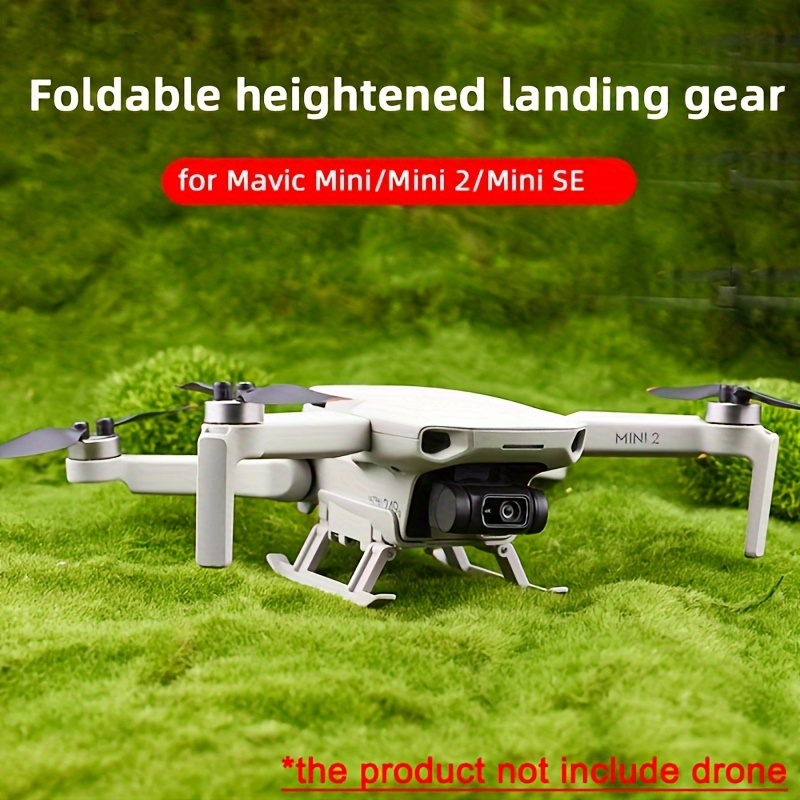 Tren Aterrizaje Drones Dji Mini / Mini 2 / Mavic Mini Pata Plegable  Accesorios Protectores Extendidos, Alta Calidad Asequible