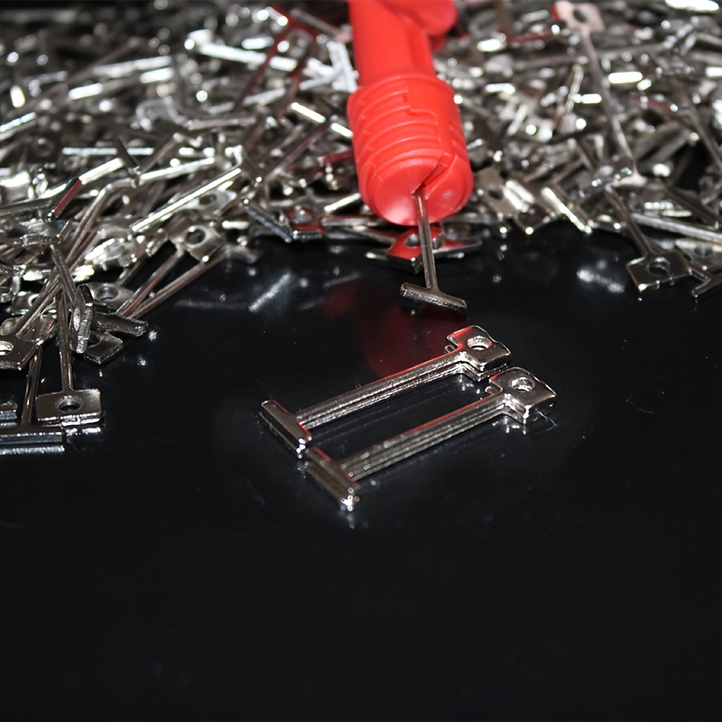 100pcs High- Leveling Pins For Tiling - Durable, Reusable Construction Grade Needles For Flooring & Wall Installation