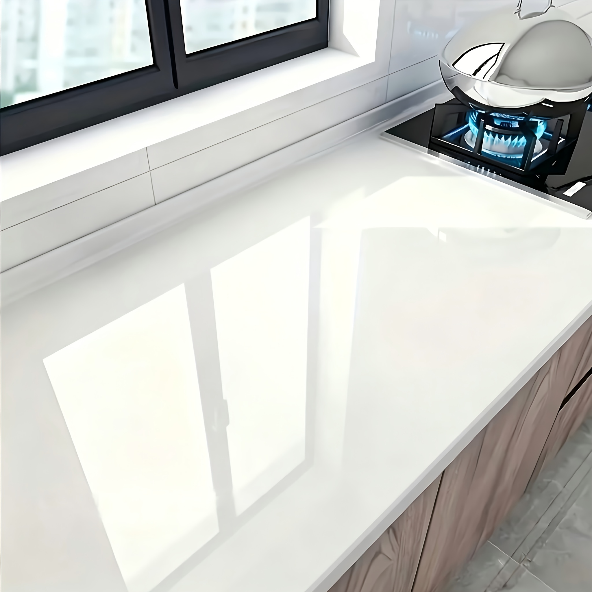 Image of 1 Roll Self-adhesive Marble Contact Paper Peel And Stick Waterproof Removable Vinyl With Marble Pattern (///dark) - Backsplash, Bathroom, Floors, Walls, Cabinets - Diy-friendly Covering
