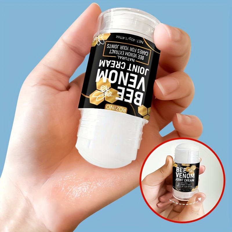 40g black Golden color bee Venom moisturizer, with a variety of natural plant extracts, deep moisturizing Light Beige, light texture, non-greasy, fast absorption, long-term moisturizing, suitable for all Light Beige types of body care cream