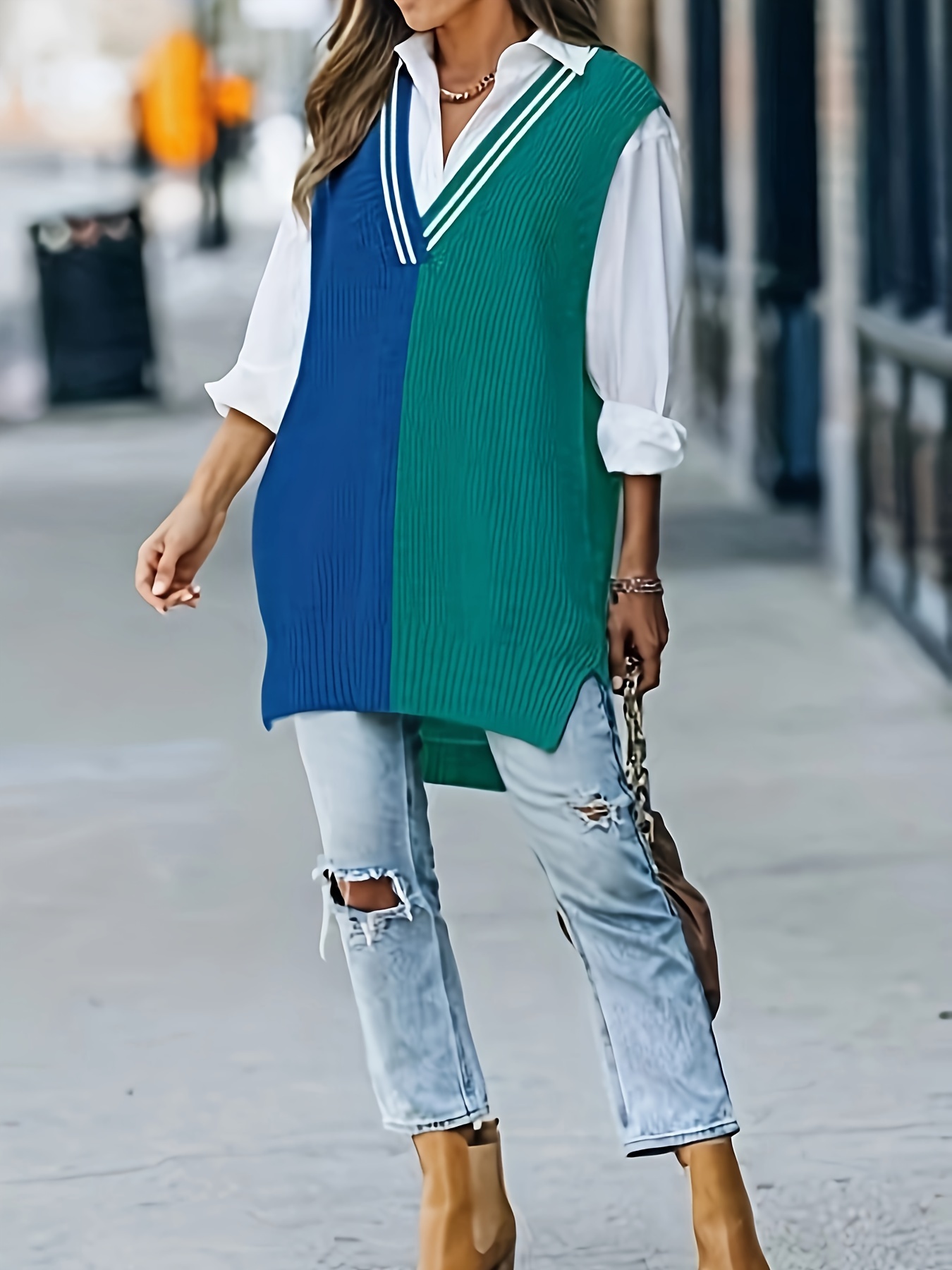 plus size womens elegant sweater office party Temu