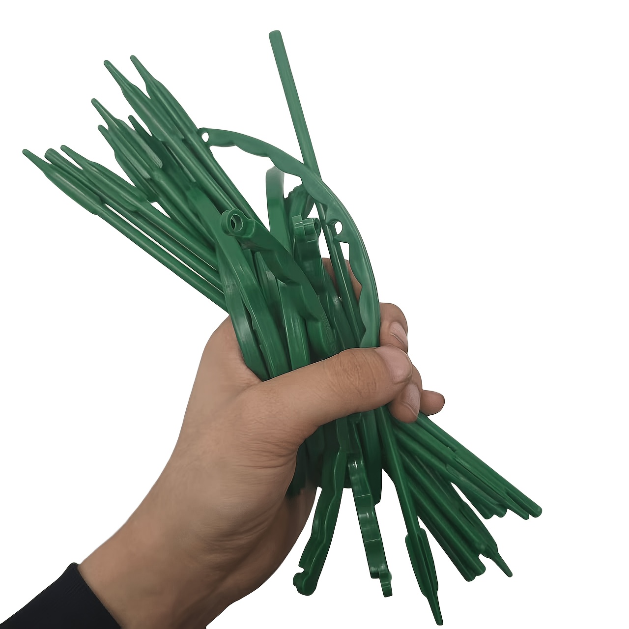 24pcs Adjustable Plastic Plant Support Cage - Flexible Garden Plant Support Frame For Indoor And Outdoor