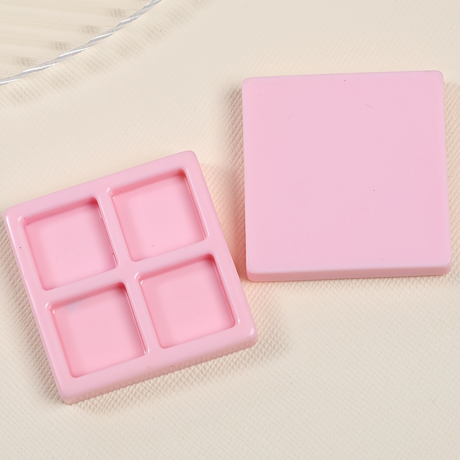 Multifunctional 4-Grid Nail Palette Portable Painting Tool