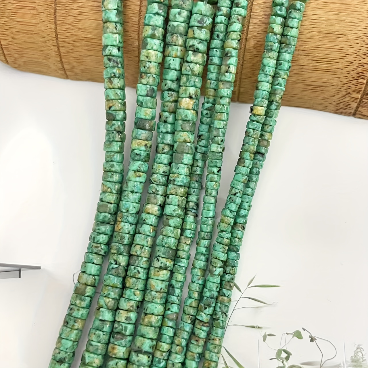18cm Natural African Pine Bohemian Loose Bead Bracelet