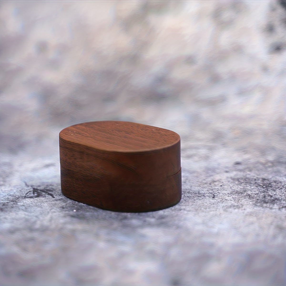 Custom Engraved Wooden Ring Holder Box