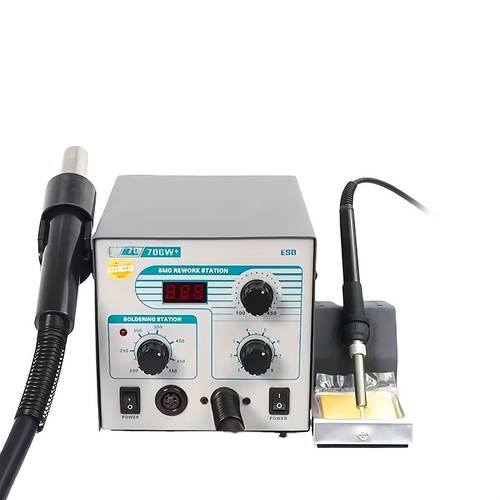 item picture 7 in 1 936 temperature soldering station accessories soldering handle accessories 5 soldering tips professional and welding kit suitable for electronics repair diy crafting