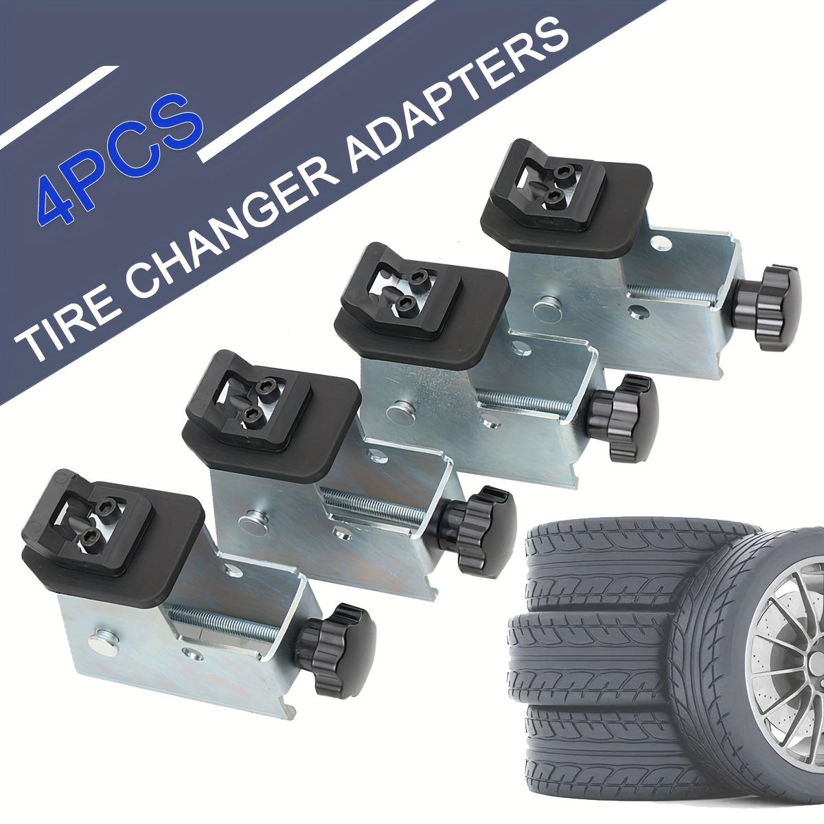 4 Tire Changer Adapters for Motorcycle & ATV Wheel Rim