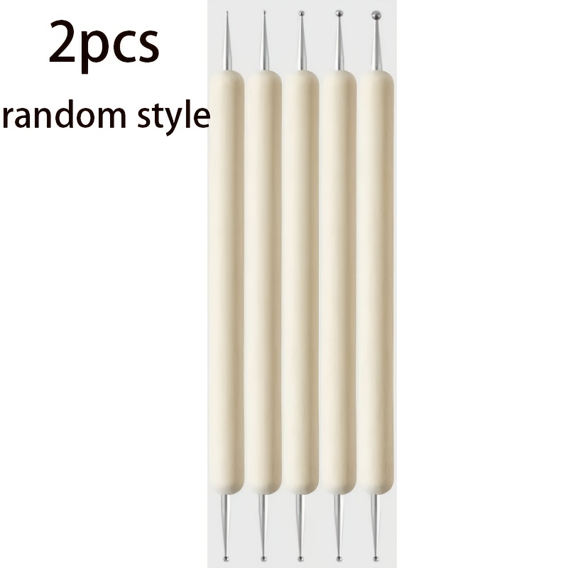 Double-Ended Nail Dotting Tools for Nail Art Applications