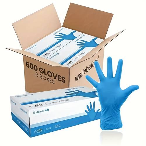 1000pcs 500pcs 100pcs anti slip nitrile gloves suitable for aquarium cleaning pet care