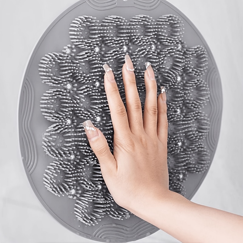 Random Color Wall-Mounted Back Scrubber for Shower Cleansing