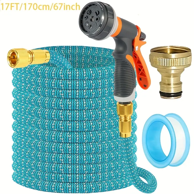 Tubo Acqua Giardino 5 Metri Tubo Per Acqua Da Giardino 5 Metri, 3/4 Pollici, Nero, 25 Bar - Anti-alghe, UV, Gelo Tubo Irrigazione - Foto 5