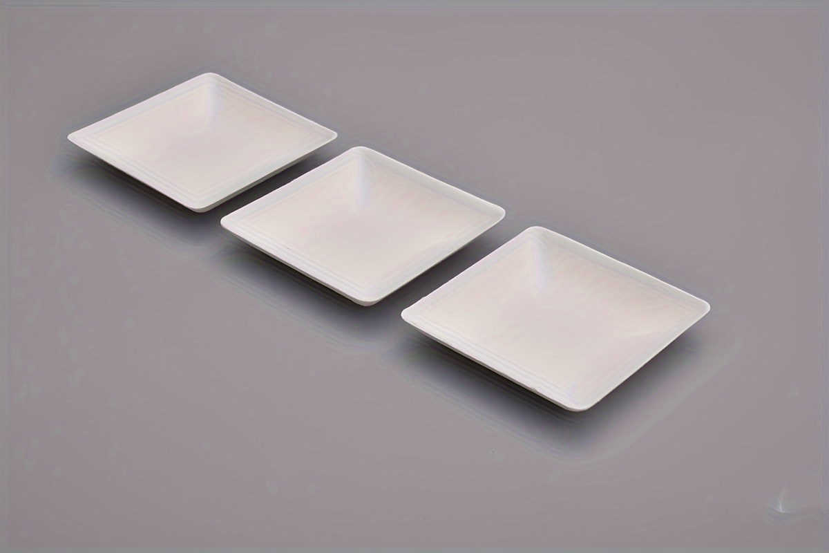 8 стилей одноразовых тарелок для салатов, приправ, дегустационных тарелок, одноразовых тарелок, коммерческих соусных тарелок, портативных разлагаемых, холодильных, микроволновых деталей 5