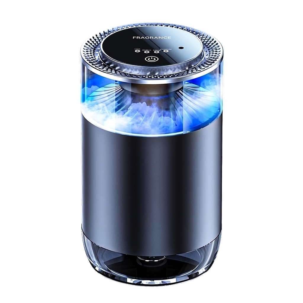 TEMU (refill Pack 1 Sold Separately) Mist Aromatherapy Diffuser, Car Aromatherapy Diffuser, Intelligent Sensing, Extremely Cool, Ideal For Bedrooms,