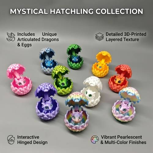 12pcs and egg set poseable action figure model kit 6 dragons 6 eggs dragon egg colors are random colors are random and and colors of the eyes are random durable model