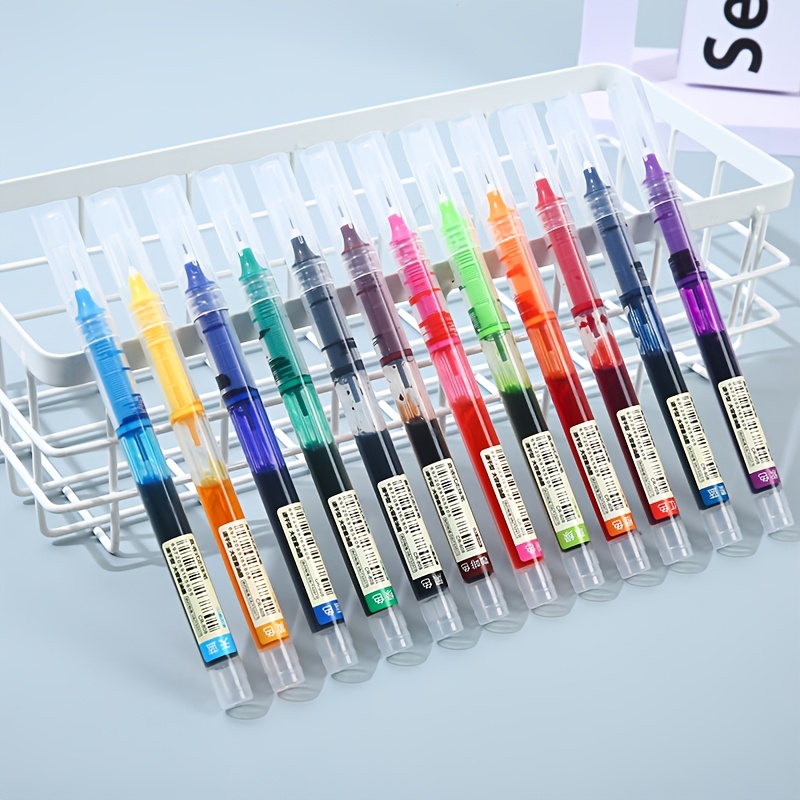 0 5mm needle tip gel pens multicolor 8 colors quick dry ultra fine point pens smooth writing pens suitable for journaling note taking office study supplies doodling and gifts