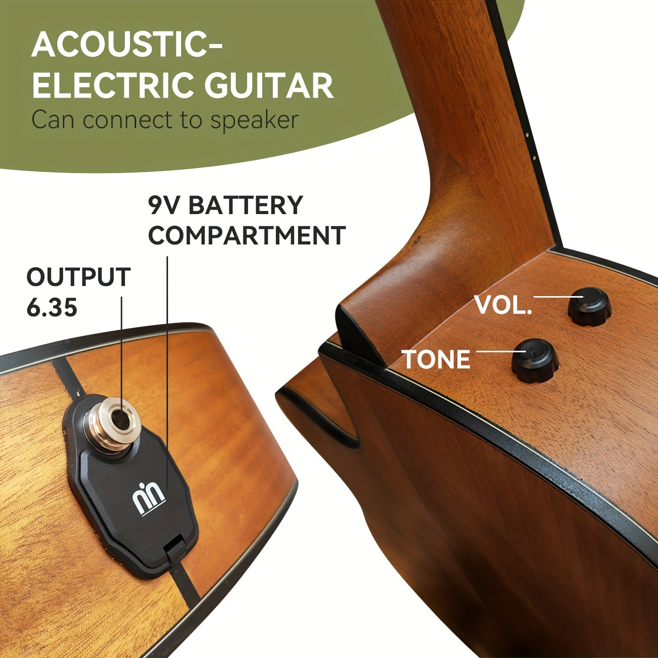 Sf Solid Top Acoustic Electric Guitar Cutaway Temu