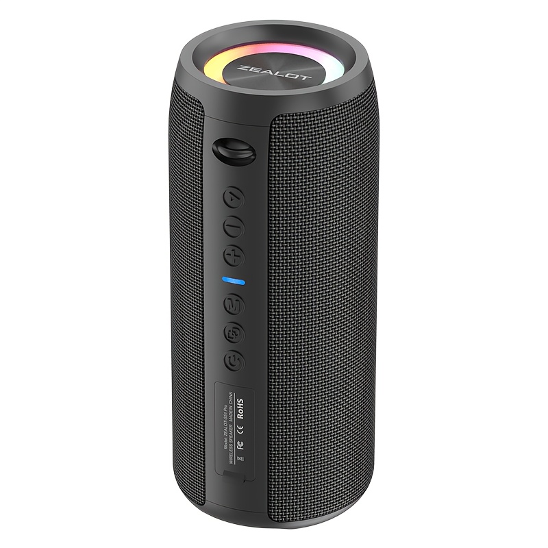 Image of Zealot S51pro Wireless Speakers, Dual Pairing, . Charging Cable, Connect With Mobile Phone/tablet/tv