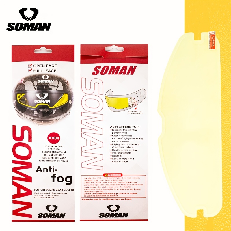 Image of Motorcycle Electric Car Helmet Sheet Full Helmet Lens Patch Helmet Film