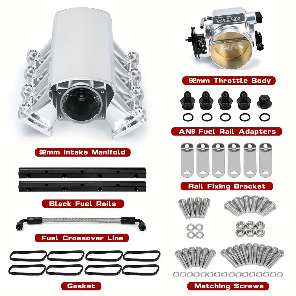 Hypereutectic Flat Top Pistons & Ring Compatible With 2002-08