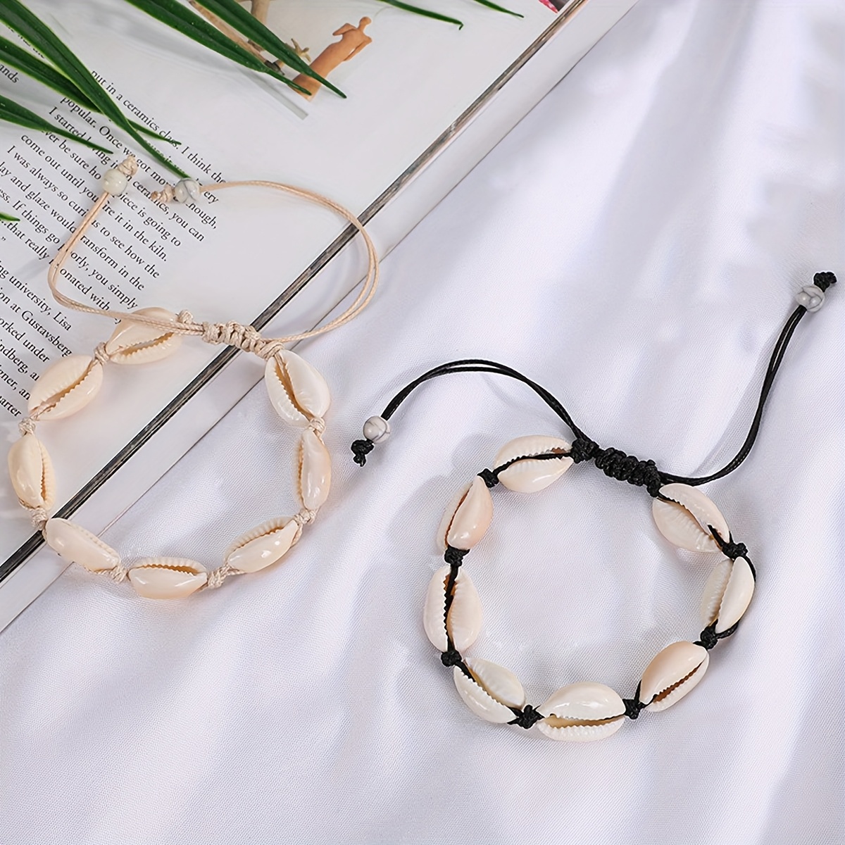 Boho Vintage Shell Bracelet for Women - Beach & Vacation Jewelry