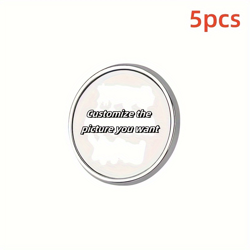 TEMU [customized] Men's Personalized Custom Badge Brooch Gift For Colleagues, Family, Lover, , , Great Souvenir Gift Alloy Picture Custom Brooch -