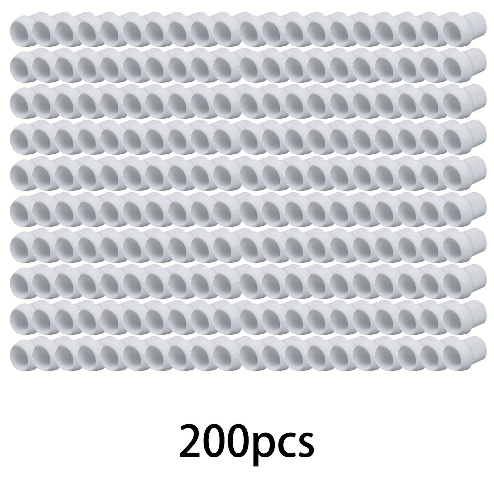 elementbilde 100/200 stk pakke sigarettesfilter munnstykker - røykonverter, grov/fin røykrefiner med plastfiltertupper egnet for menn og kvinner, røykoljefiltre,   for sigaretter, ideell gave til røykere (kostnadseffektiv)