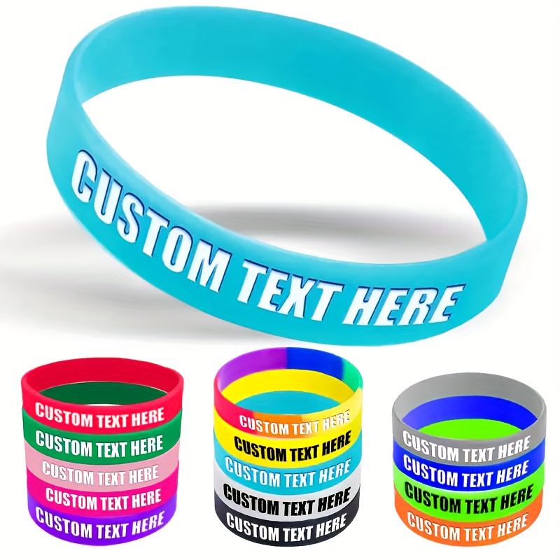 79pcs Customizable Silicone Bracelets with Paw Print Logo, Vibrant Colors