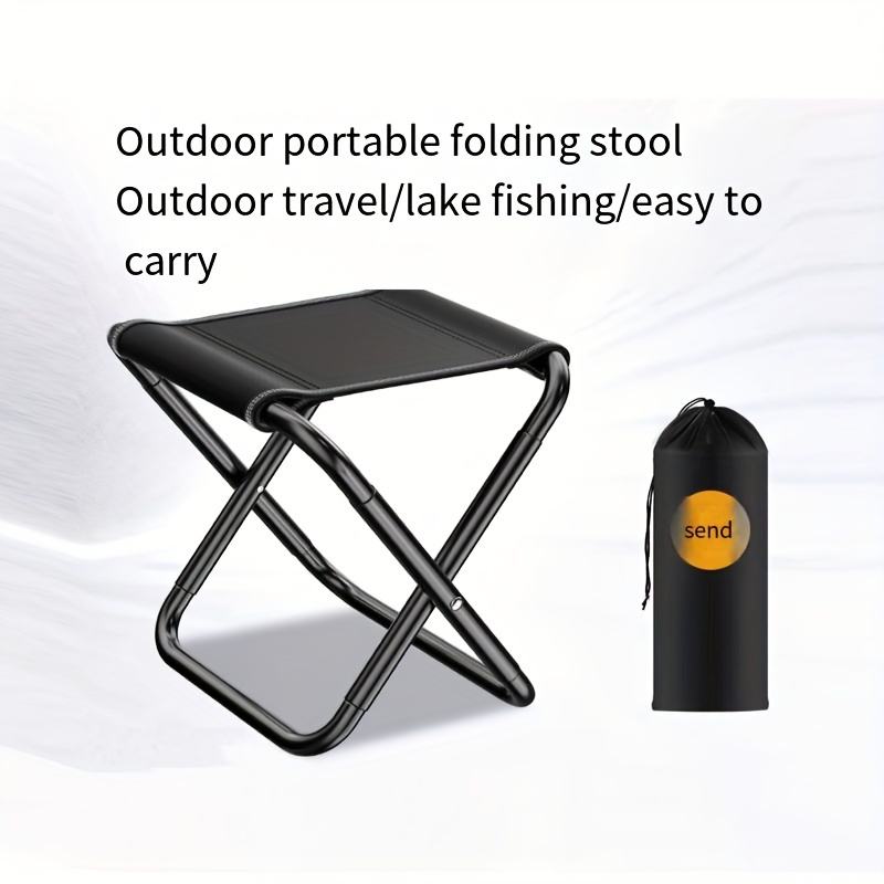 Portable Foldable Stool Plastic Stool For Trains Camping Picnic
