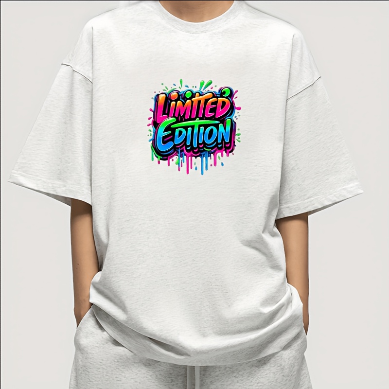 1pc Trendy Colorful Graffiti Style Iron-on Transfer Patch. Suitable For Decoration On T-shirts, Sweatshirts, Jeans…: retailer-supplied image