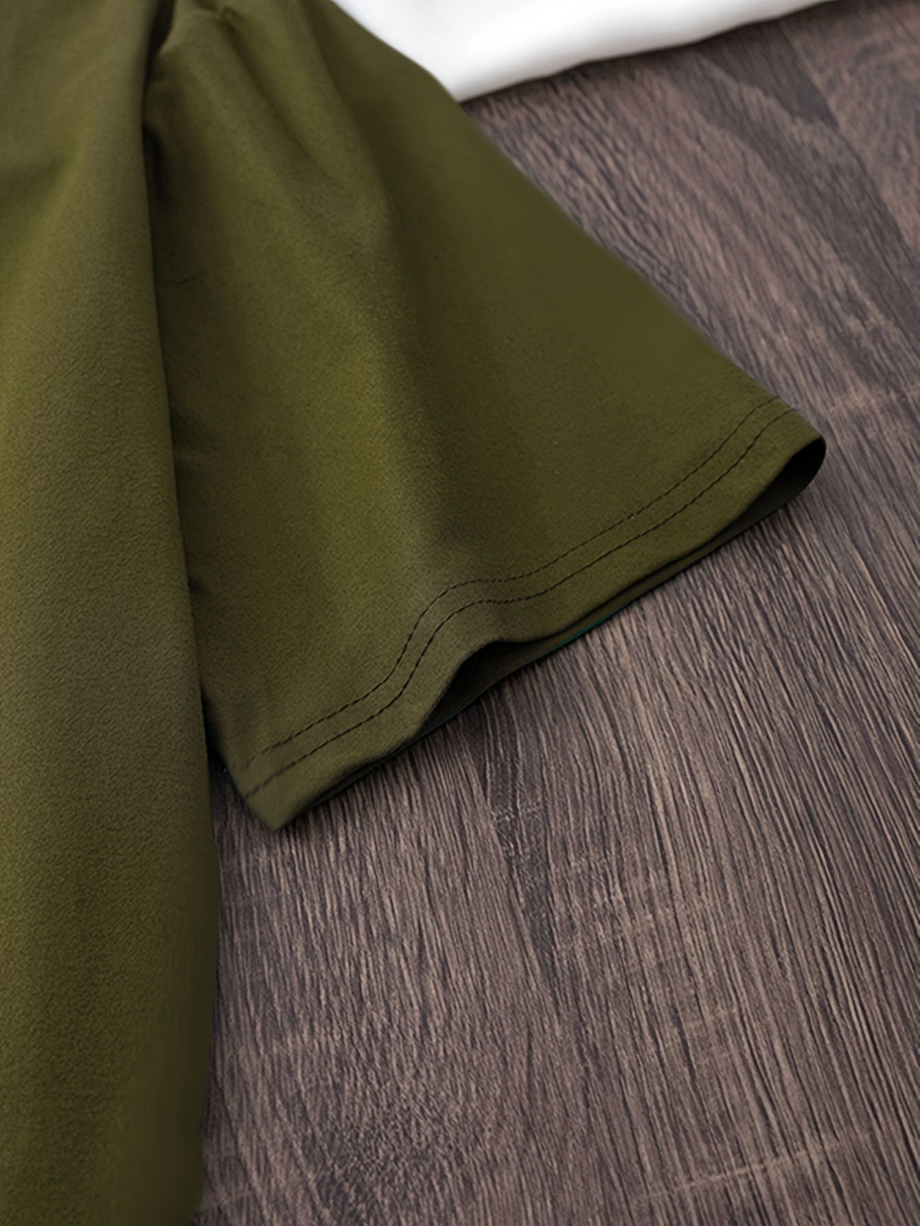 Letter print t-shirt, short sleeve crew neck casual top, Women's clothing