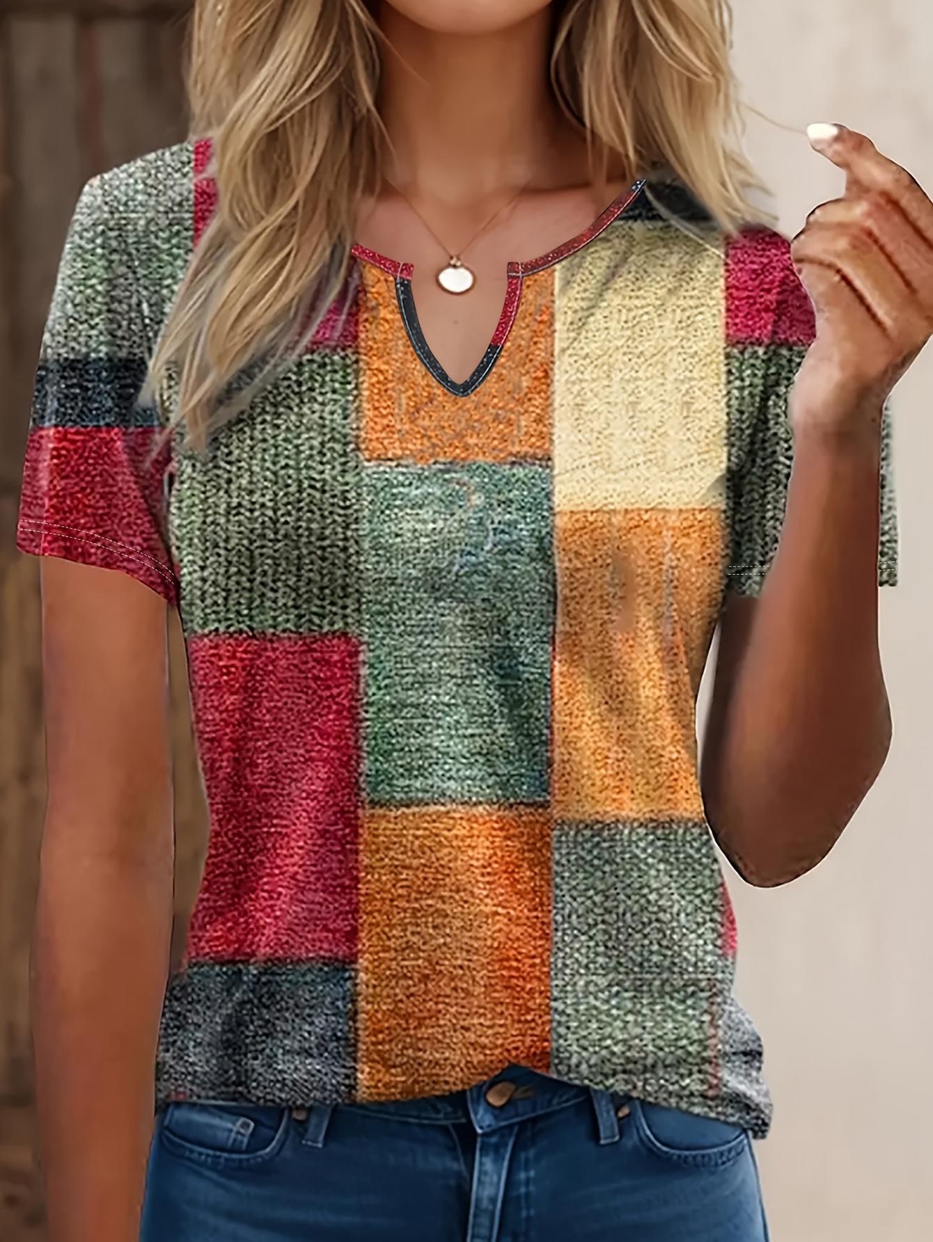 fashion   printed casual short sleeved t shirt directional