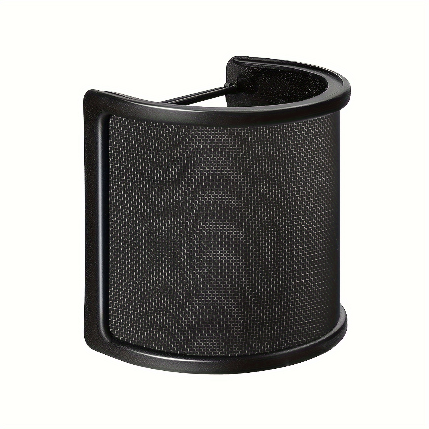 Upgraded Dual-layer Pop Filter, Microphone Windscreen, Handheld Microphone Shield For Recording, Youtube Videos, Streaming