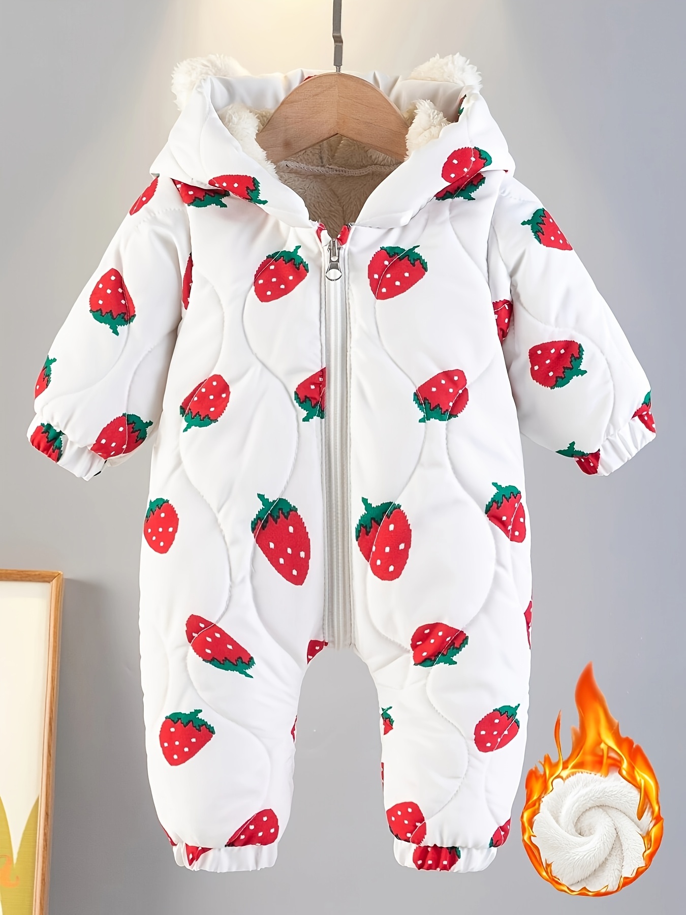 baby snowsuit sold on Temu United States