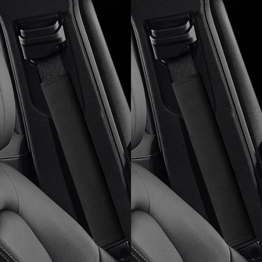 2pcs Seat Belt Shoulder Pad Extender, 30cm Long, Fits All Vehicles, Use - Interior Accessories