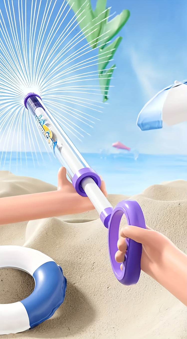 3pcs summer kids firework water gun toys suitable for outdoor pool beach party pool fighting photo props boys and girls   gifts mixed color abs material Product details 2