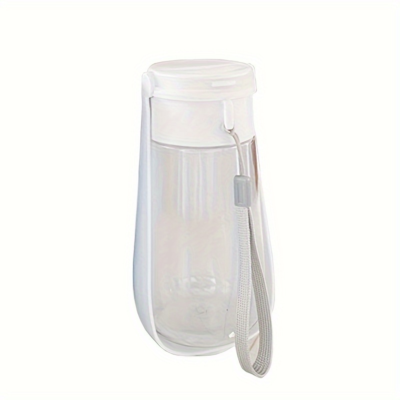 Image of A Portable Outdoor Adventure Dog Water Bottle For Small Animals - Collapsible Pet Water Bottle 15oz/450ml