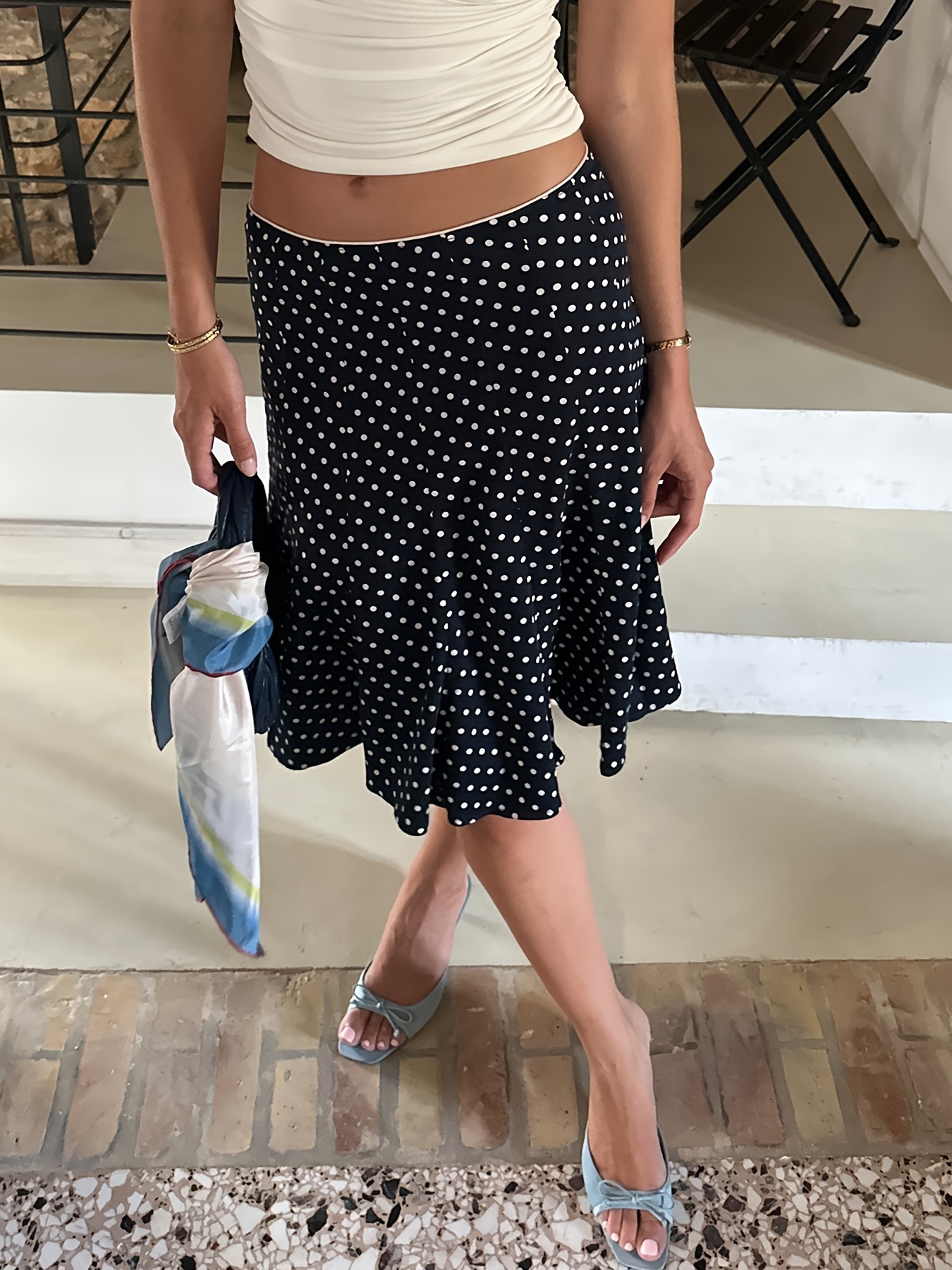 Polka dot skirt 3d print best sale