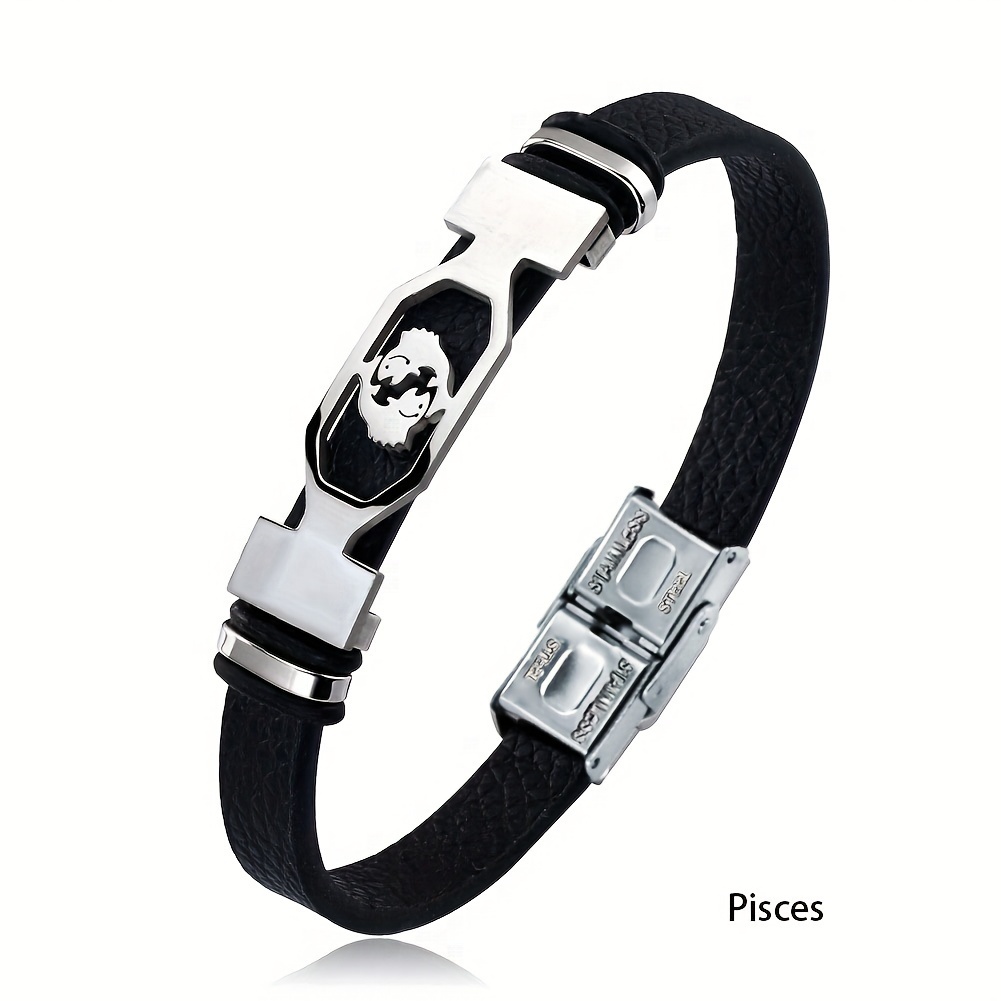 LEGENTLISUR Wolfskopf-Armband - Kubanische Kette Aus Edelstahl Für Männer & Frauen