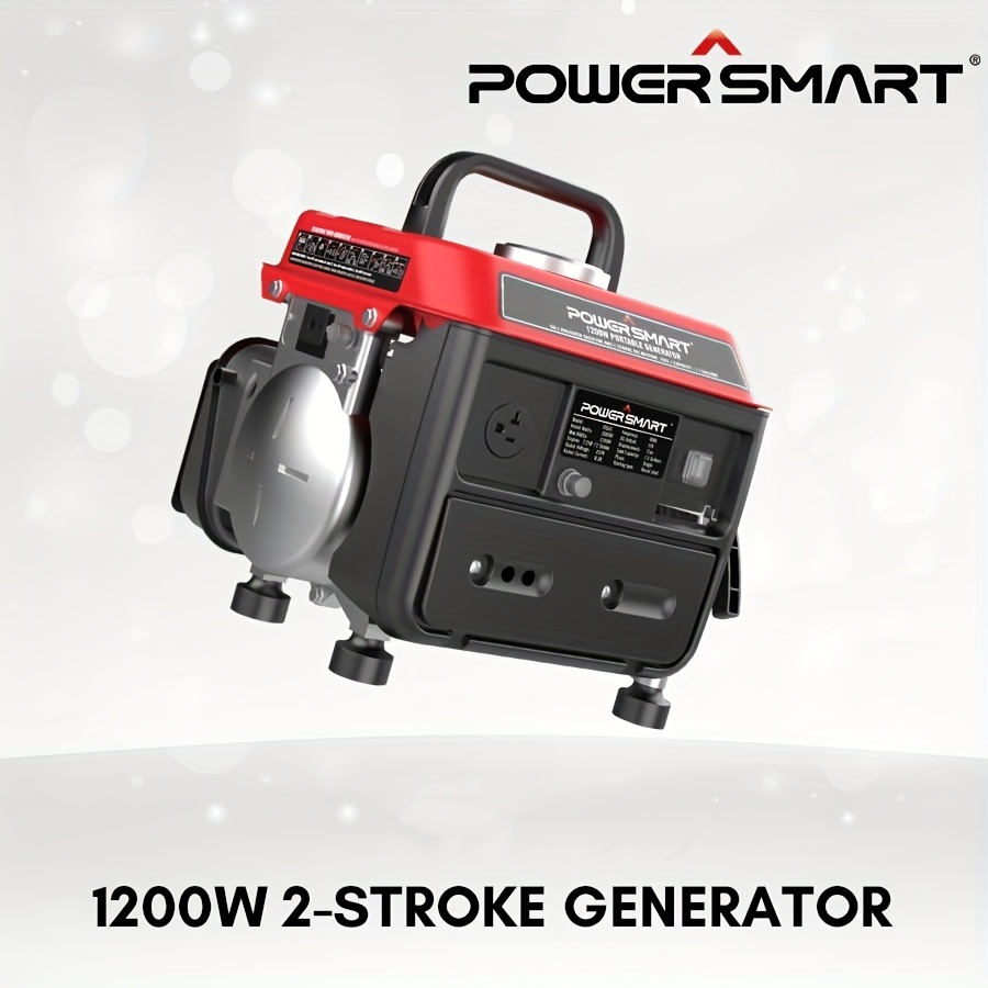 1200w portable 2 generator for camping job sites small generator for outdoors details 1