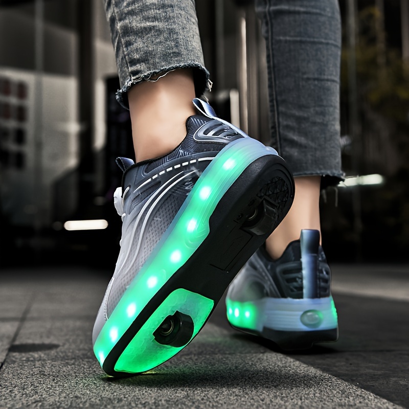 Kids light-up roller shoes product view