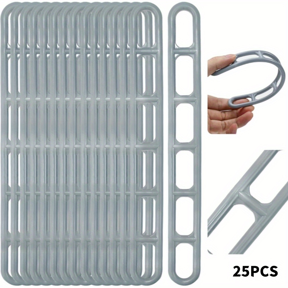 E-shop 25 Stück Kunststoff-Zubehör für Zelte, Markisen & Überdachungen – Langlebige PVC-Spanner mit ergonomischem Griff, einfache Montage für sicheres