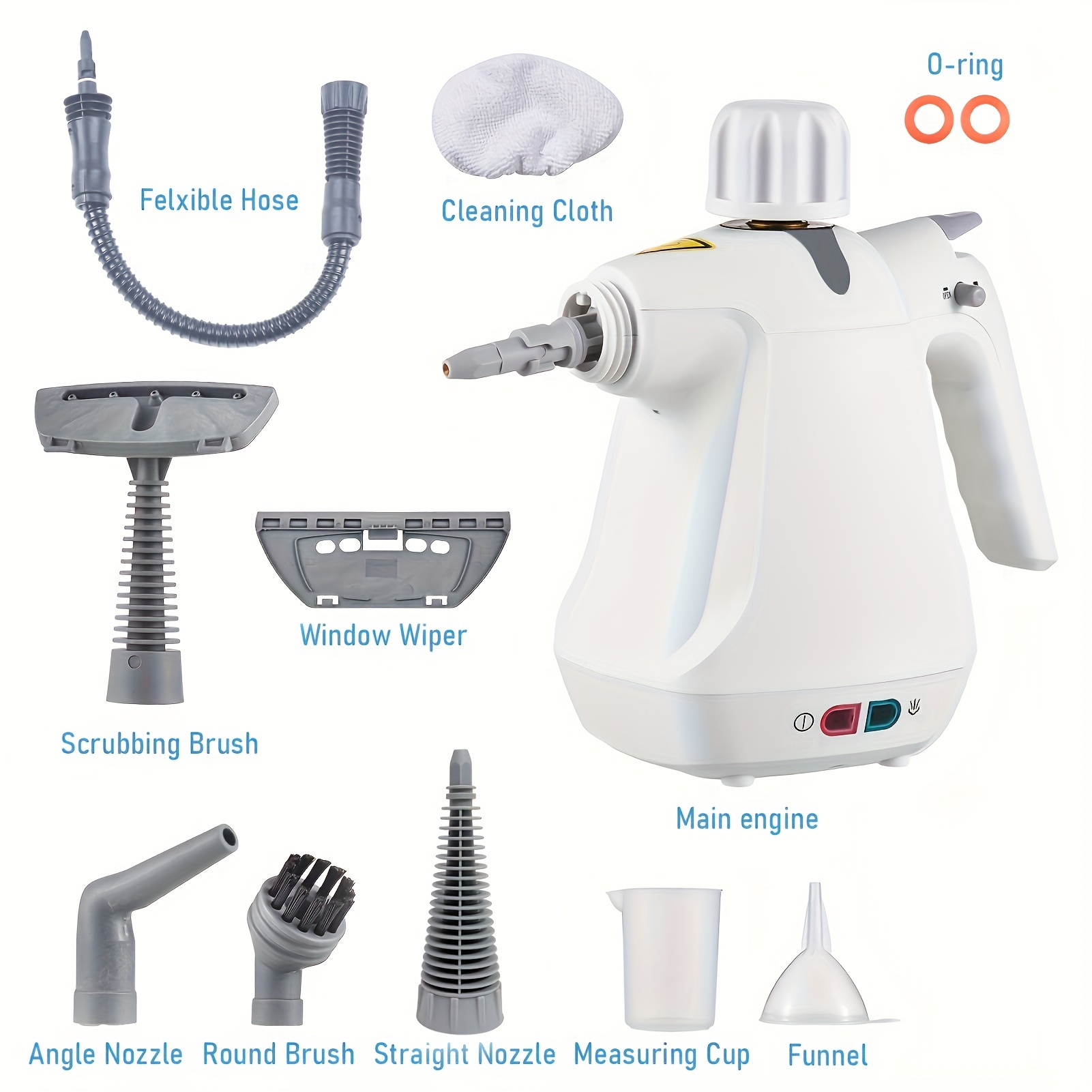 1Set Portable Handheld Steam Cleaner - Image 3