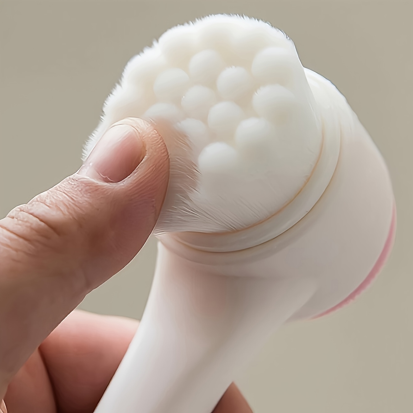 Facial Brush, Facial Exfoliating And Deep Cleansing Brush, Double-Sided And Soft Bristle Cleansing Milk, Light Care Facial Toner 365 Days Use, Suitable for All Seasons, Available in 194 Countries, Includes 24 Festivals