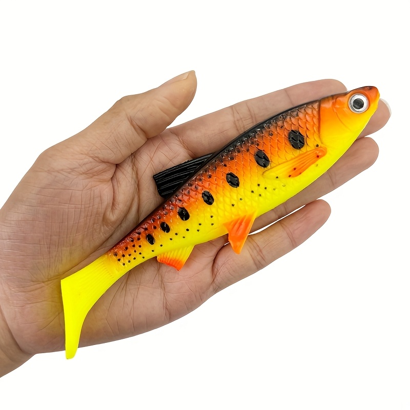 1pc Lifelike Soft Bait 36.5g/15cm Durable Pvc Fake Lure Fishing Accessories Sea Fishing Freshwater Universal Lures
