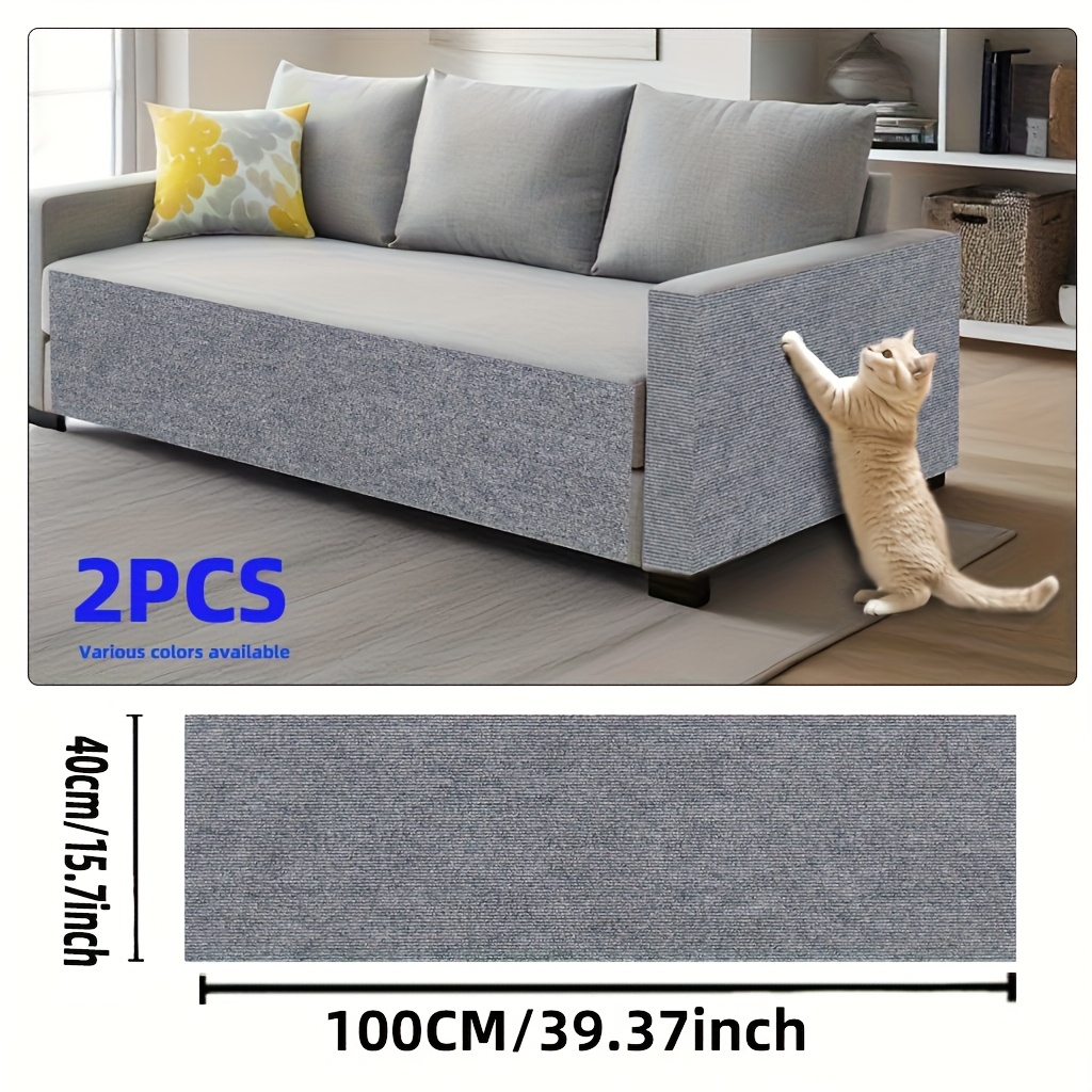 TEMU 3pz/2pz/1pz Tappetino Graffiante per Interno Versatile e Resistente Tavoletta Graffiante Protezione Parete Mobili Design Facile da Tagliare e